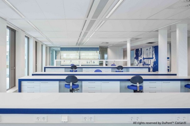 طراحی داخلی آزمایشگاه ، طراحی فضای آزمایشگاهی 